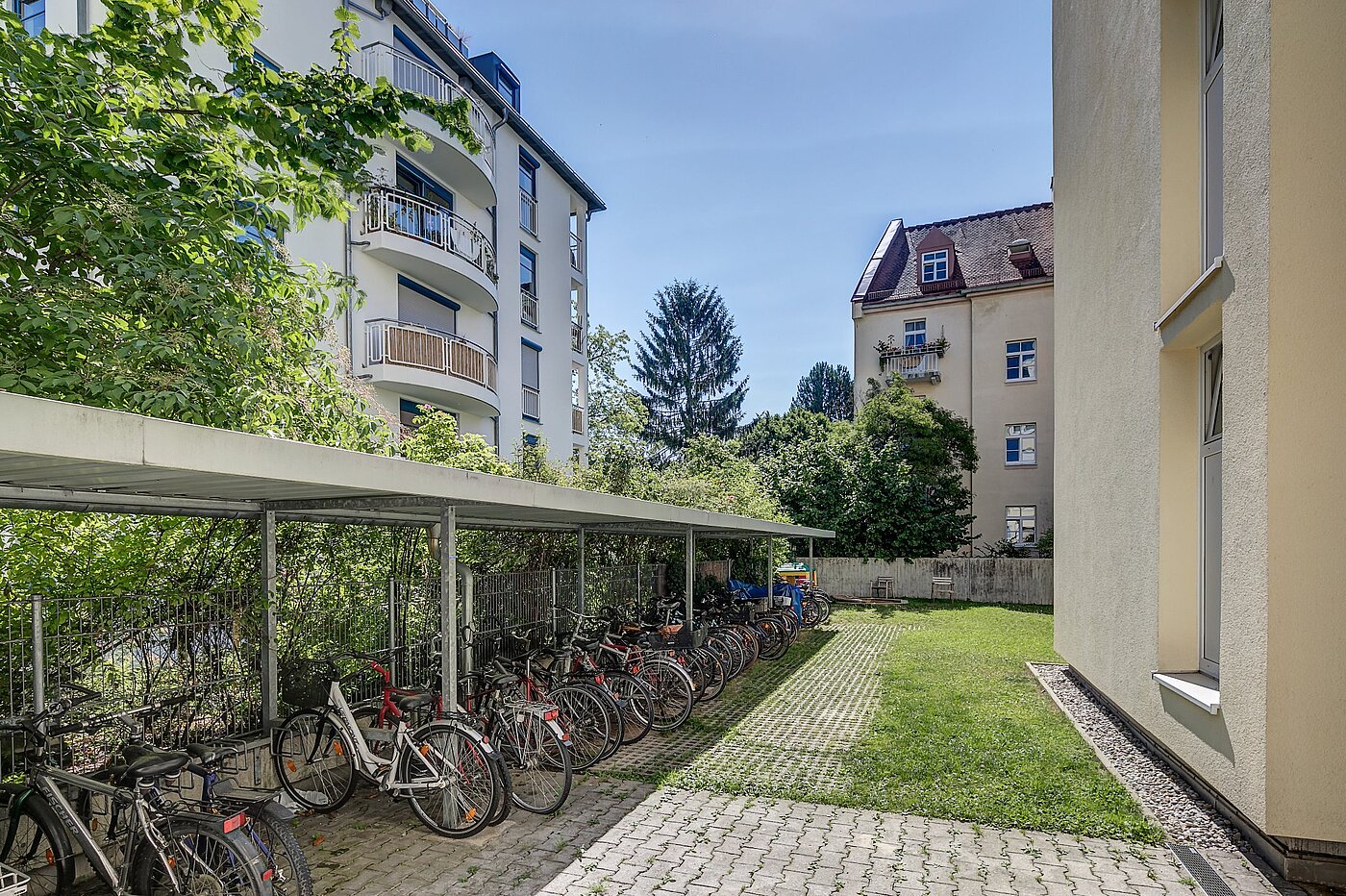多层公寓 与 1 房间 | München-Isarvorstadt | 2110ML3 | Fahrradabstellplätze