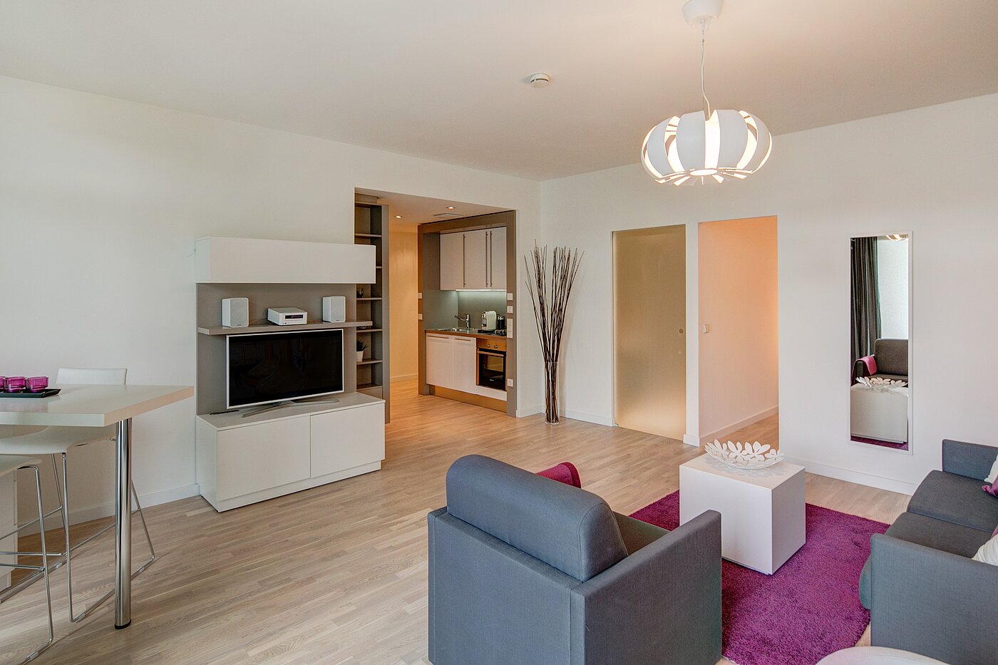 公寓 与 1.5 房间 | München-Bogenhausen | 702971 | Offener Grundriss