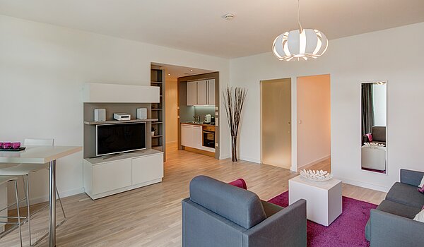 公寓 与 1.5 房间 | München-Bogenhausen | 702971 | Offener Grundriss