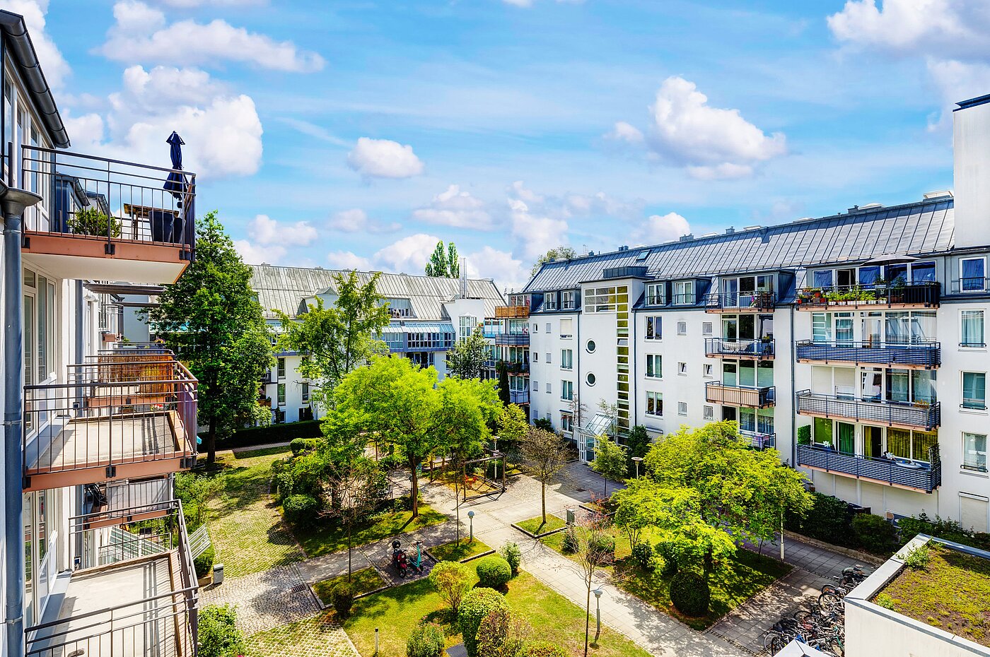 多层公寓 与 2 房间 | München-Obersendling | 70039 | Mit Ausblick ins Karree