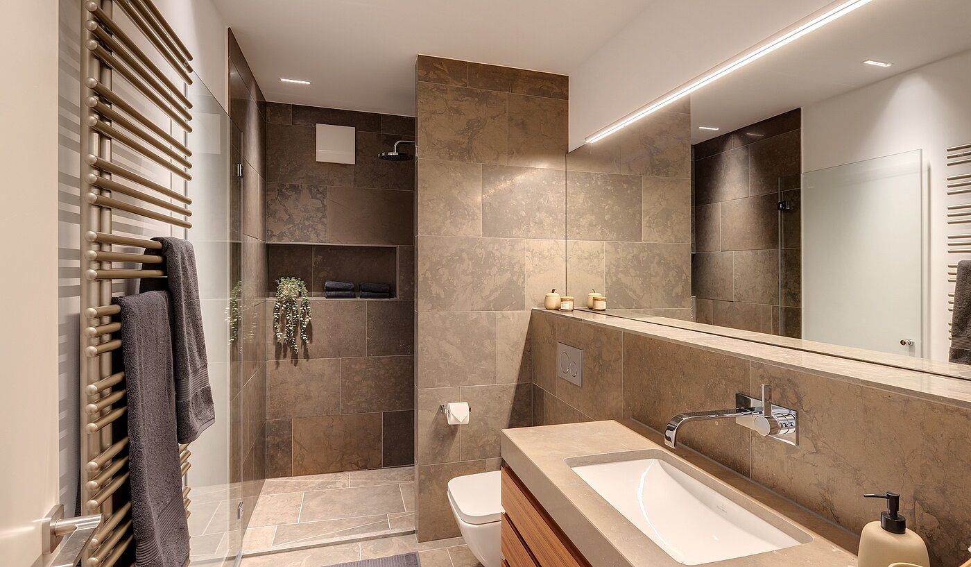 多层公寓 与 3 房间 | 70046 | Luxuriöses Gäste-Bad...