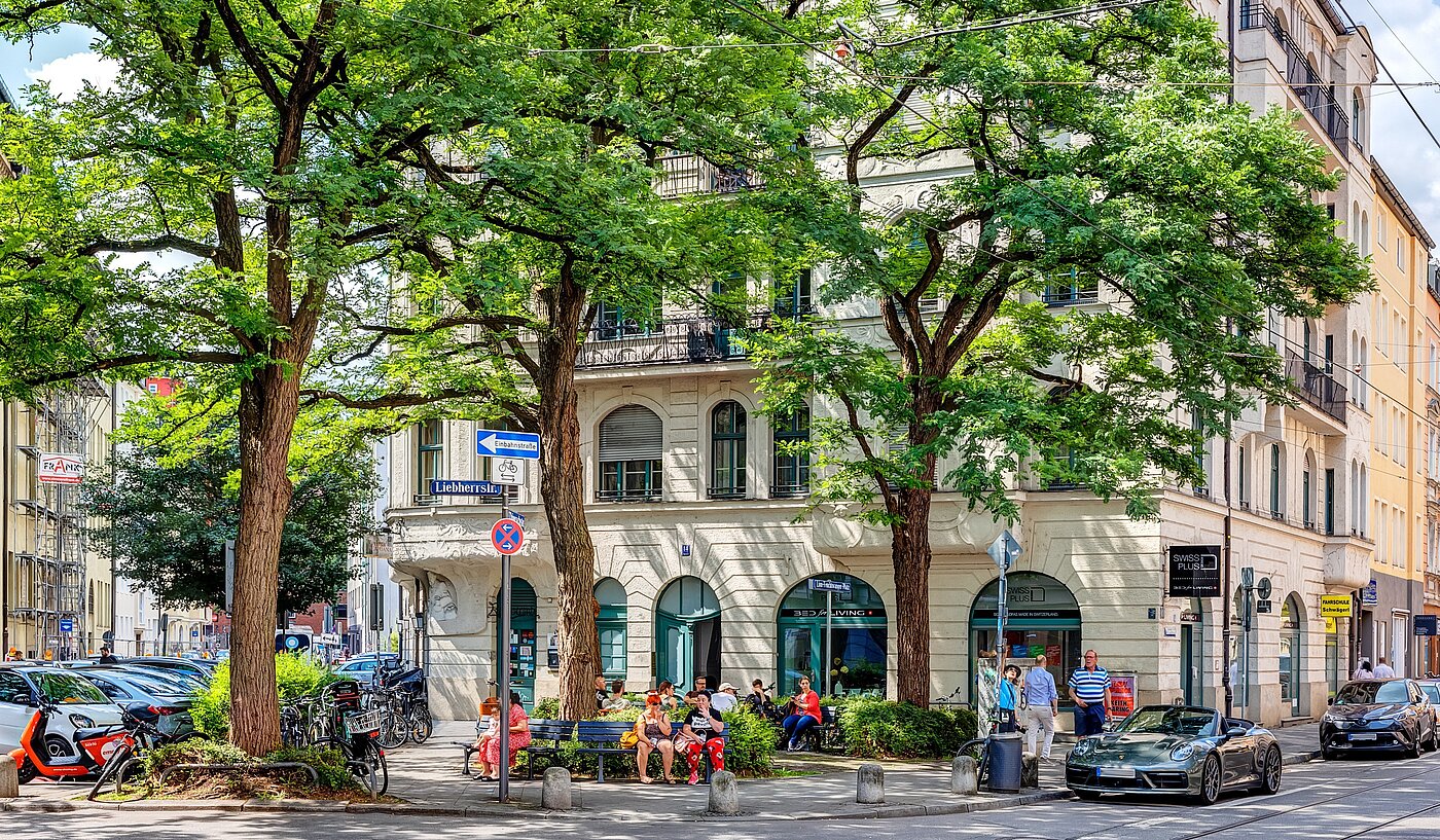 一楼公寓 与 1.5 房间 | München-Lehel | 70149 | Einen Steinwurf entfernt