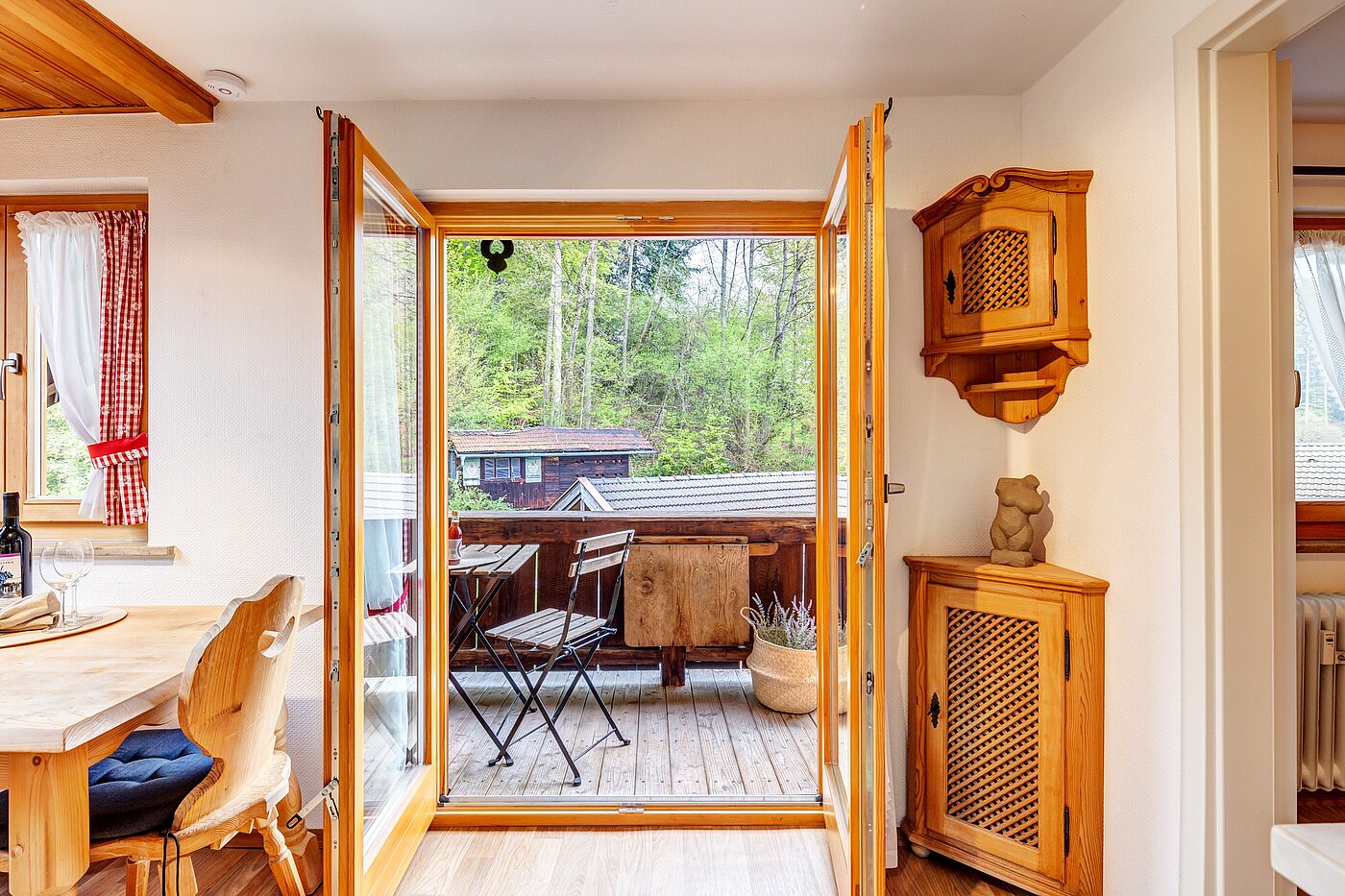 阁楼公寓 与 2 房间 | Bad Wiessee | 70017 | Zugang zum Balkon