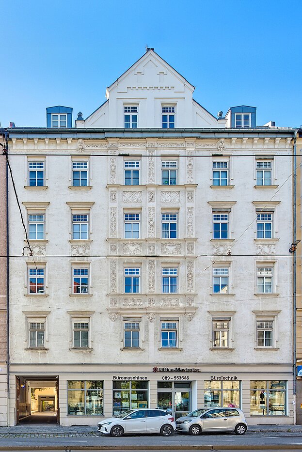 一楼公寓 与 1 房间 | München-Haidhausen | 70228 | Fassade Vordergebäude