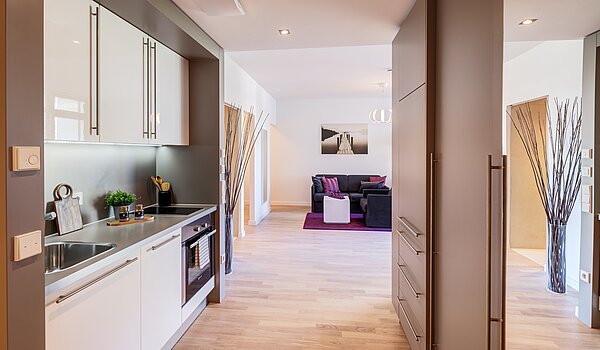 公寓 与 1.5 房间 | München-Bogenhausen | 70378 | Offene Küche mit...