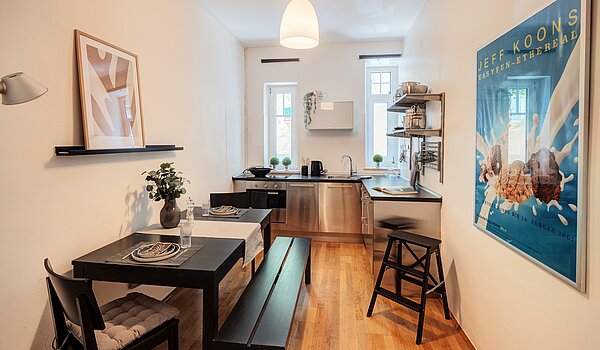 多层公寓 与 1.5 房间 | München-Neuhausen | 70473 | Wohnküche