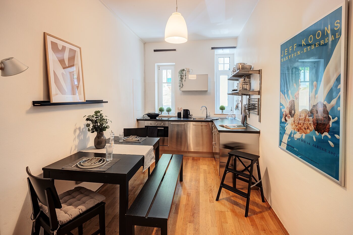 多层公寓 与 1.5 房间 | München-Neuhausen | 70473 | Wohnküche