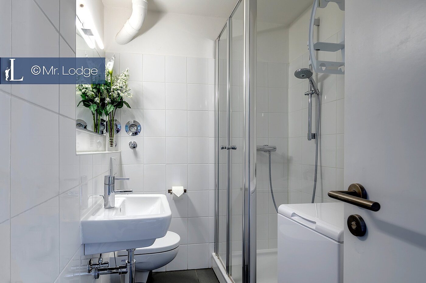多层公寓 与 1 房间 | München-Neuhausen | 1703ML9 | Bad mit Dusche
