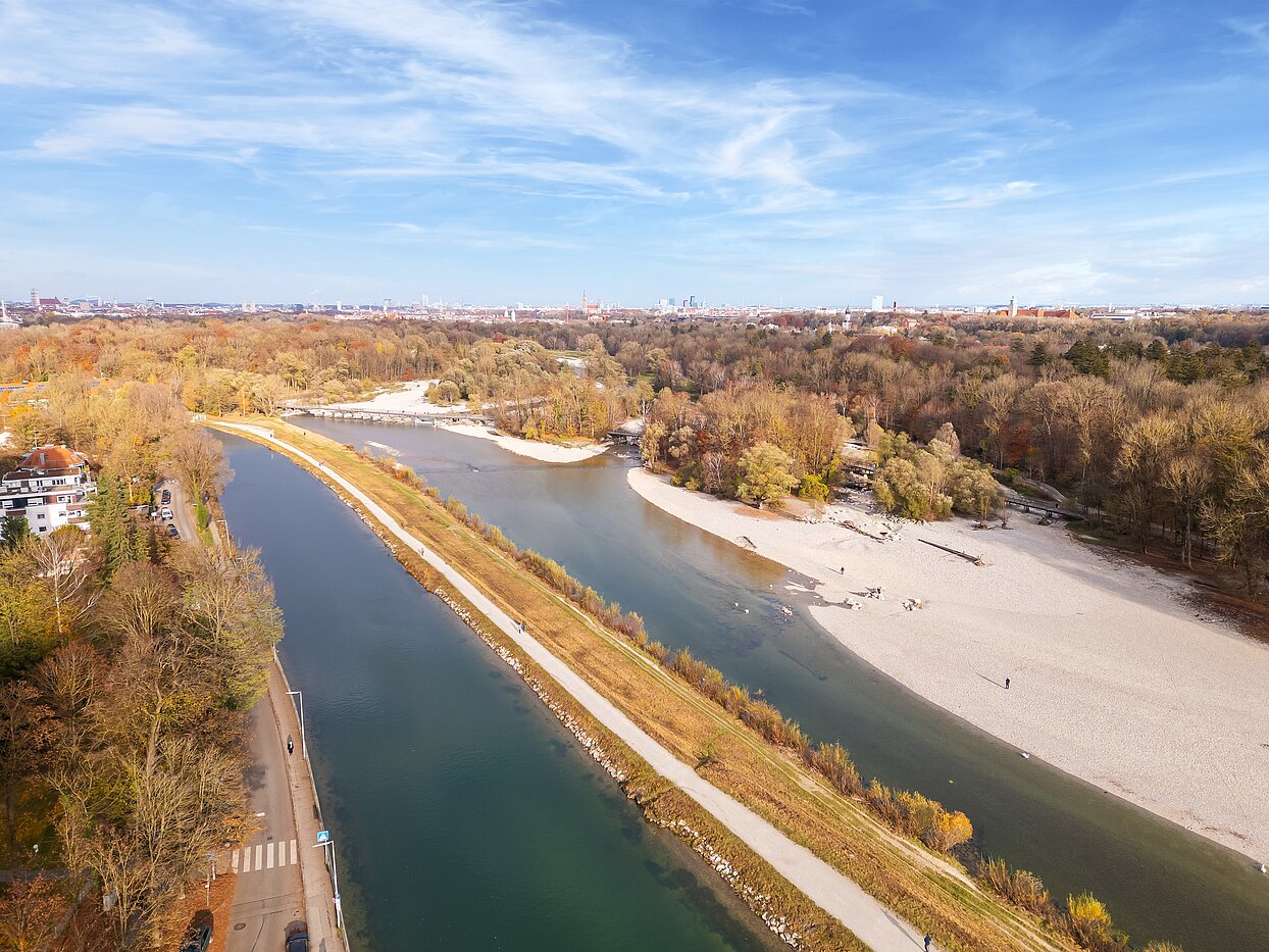 露台公寓 与 3 房间 | München-Harlaching | 70371 | Naherholung...