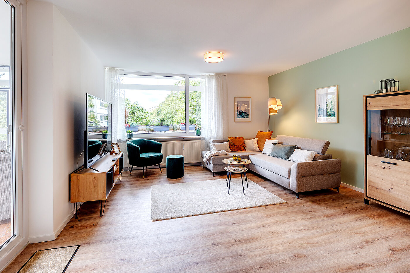 多层公寓 与 3 房间 | Unterhaching | 70421