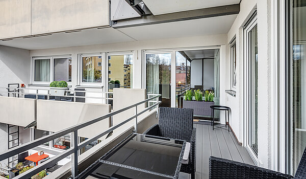 多层公寓 与 3 房间 | München-Au | 70423 | Balkon