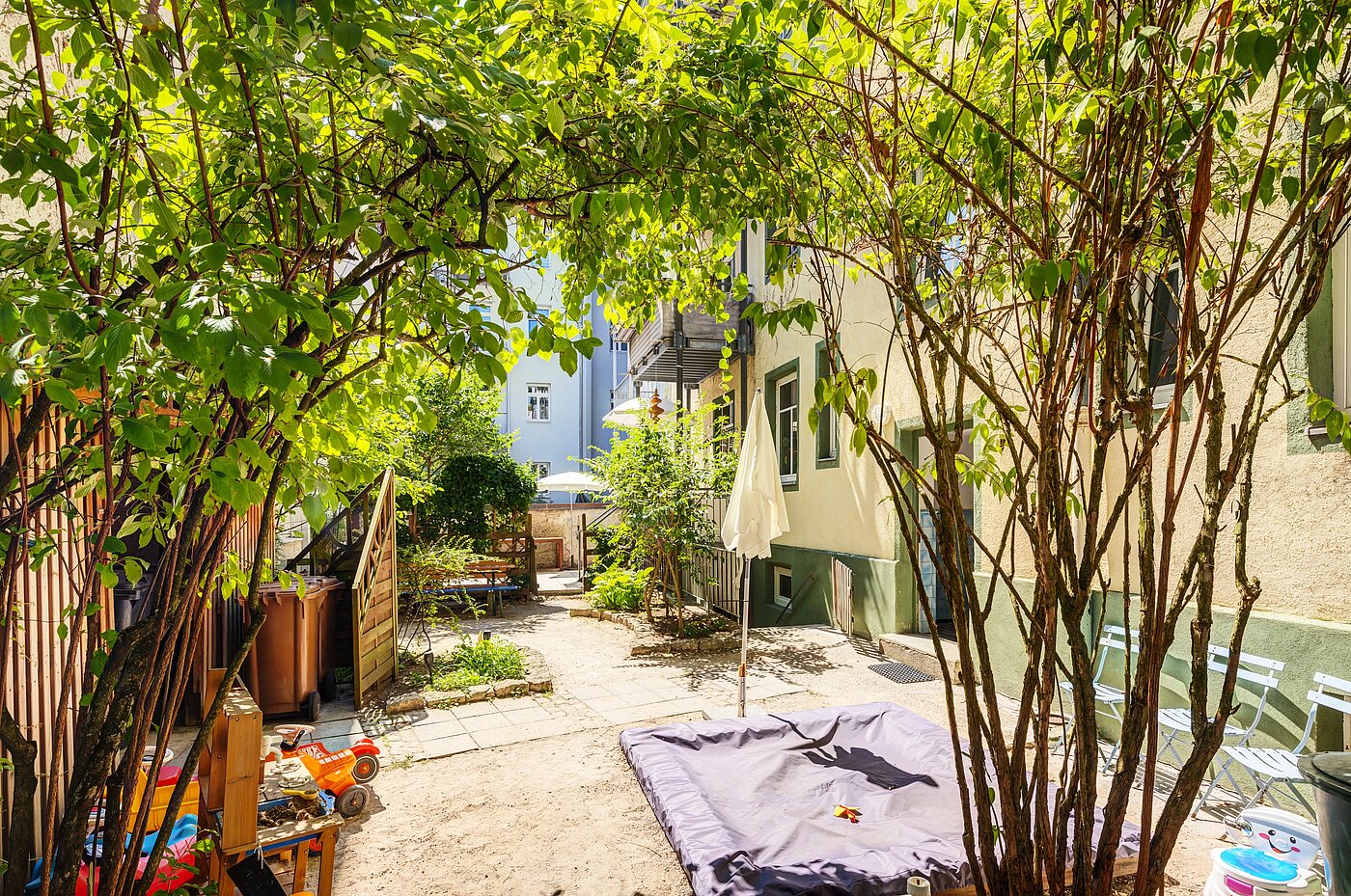 多层公寓 与 1.5 房间 | München-Neuhausen | 70473 | Einladender Innenhof