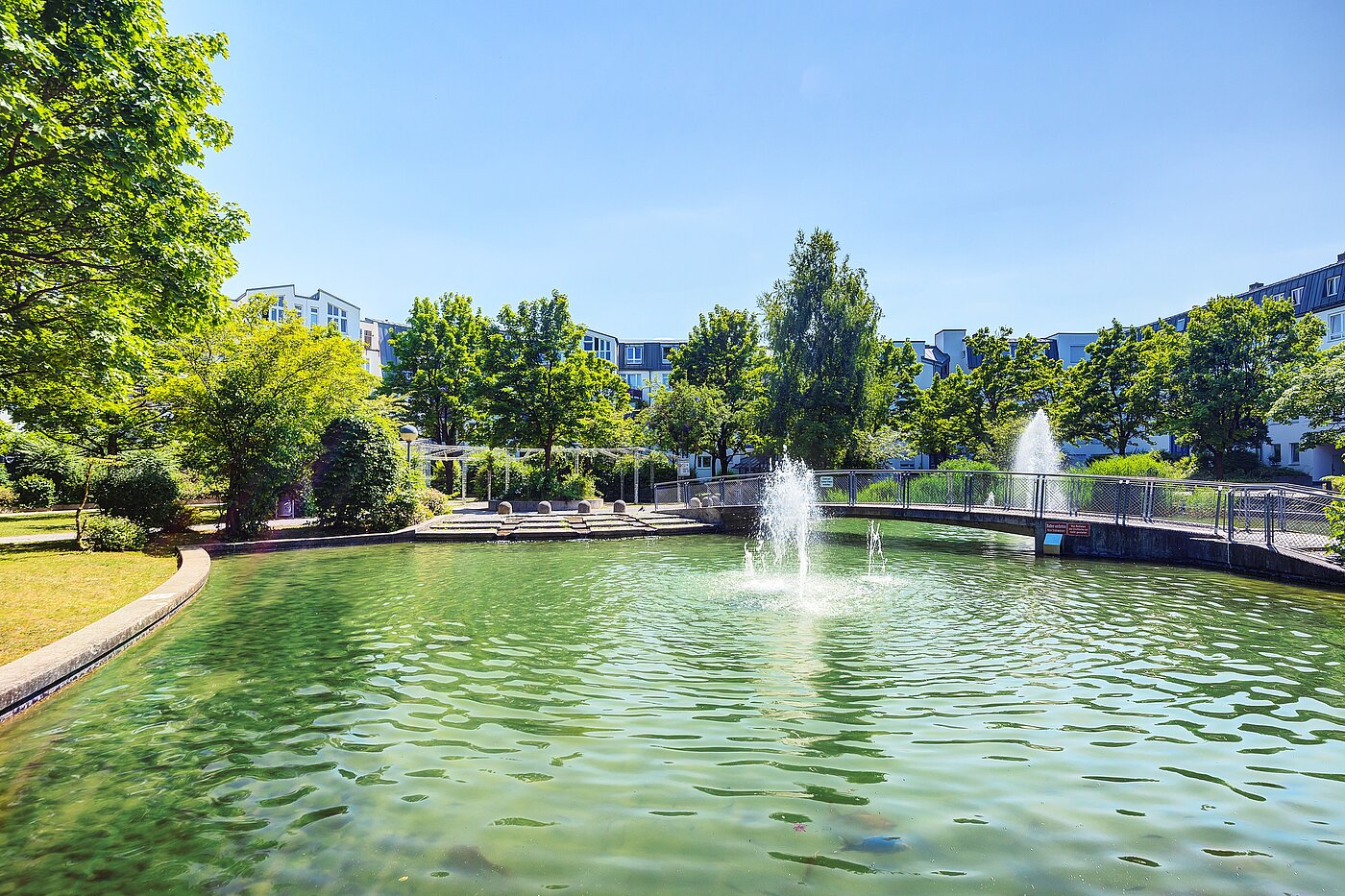 多层公寓 与 3 房间 | München-Oberföhring | 70246 | Tuchbleiche Teich