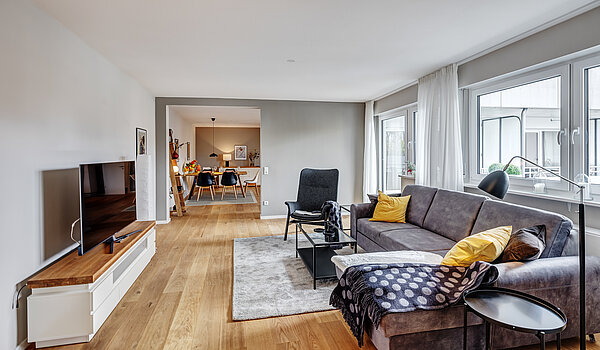 多层公寓 与 3 房间 | München-Au | 70423 | Wohnzimmer