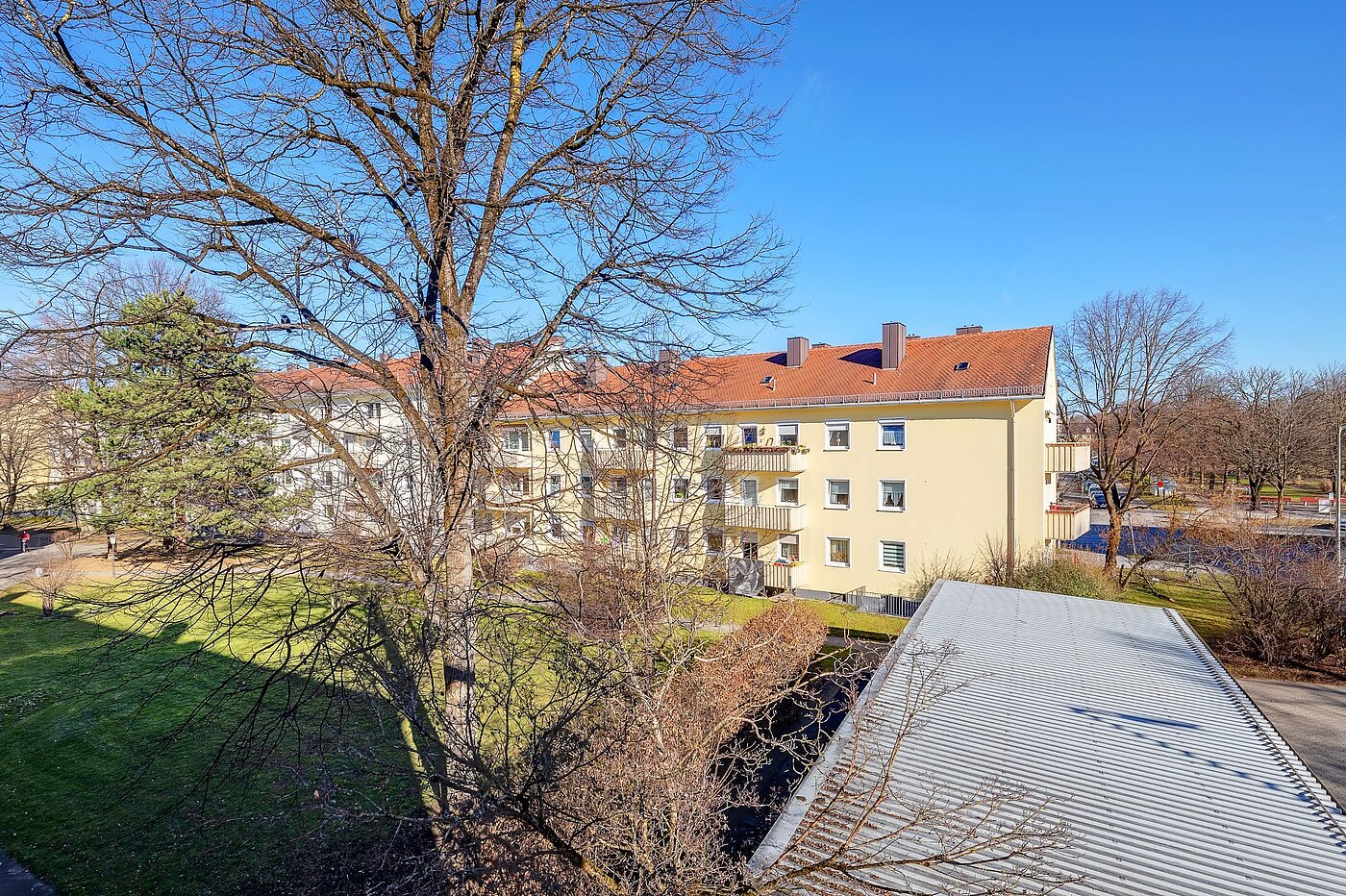 多层公寓 与 4 房间 | München-Berg am Laim | 2002ML3 | Blick vom Balkon
