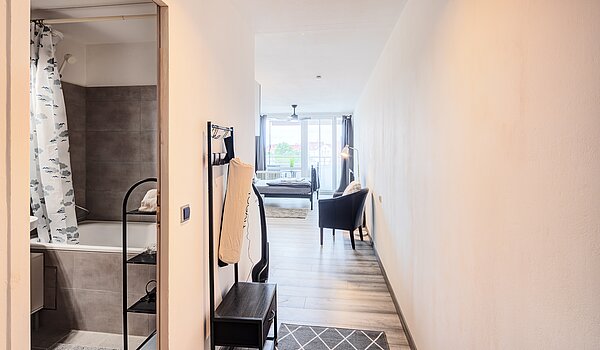 多层公寓 与 1 房间 | München-Haidhausen | 70482 | Zugang Badezimmer