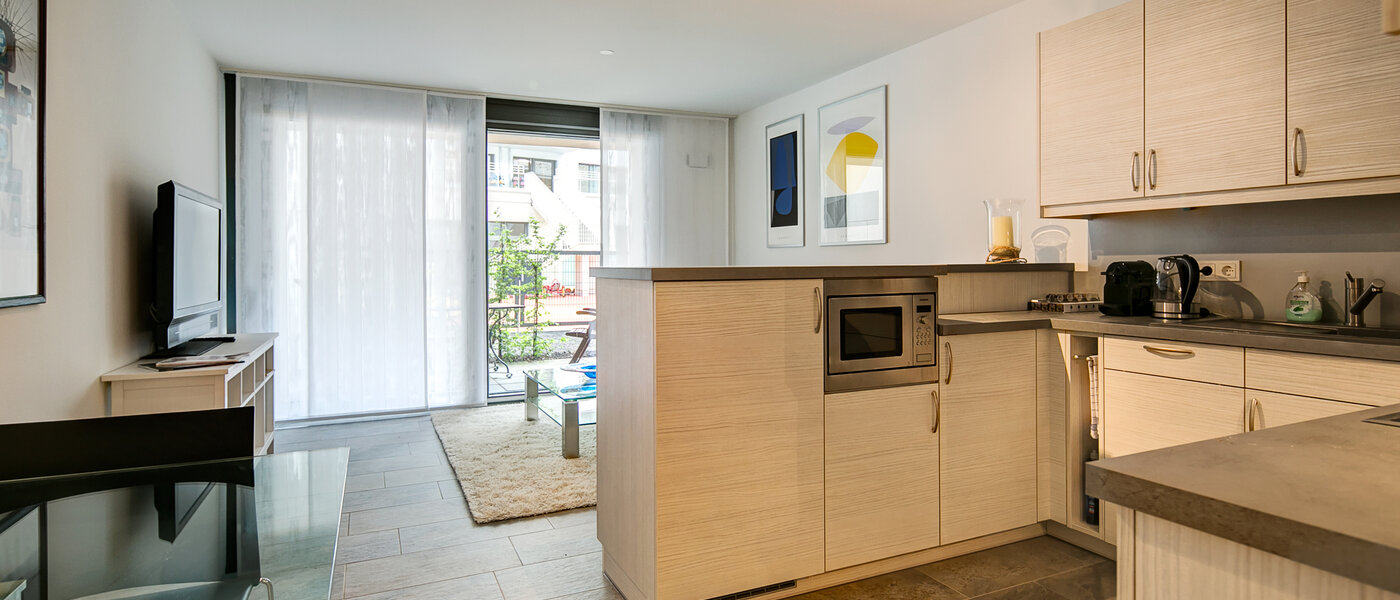 公寓 München Lehel 04 厨房 10017