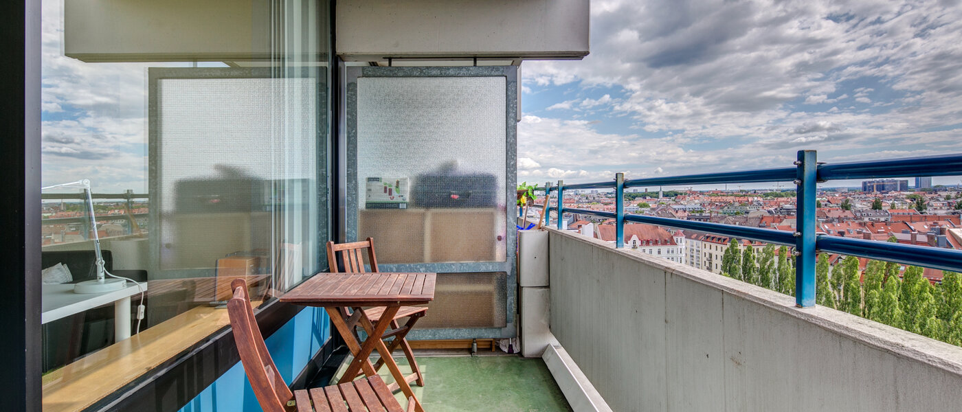 公寓 München Haidhausen 01 阳台 10075