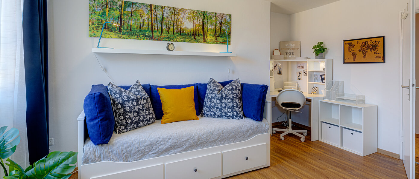 公寓 München Lehel 06 第二卧室 10088