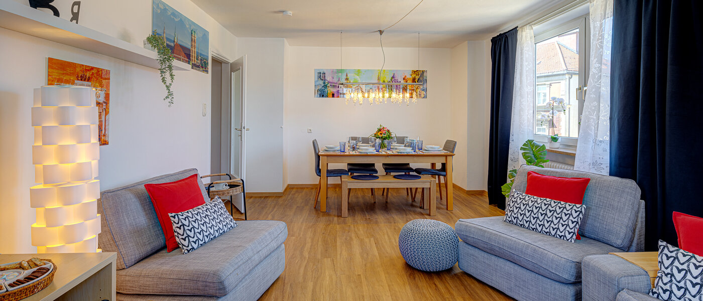 公寓 München Lehel 05 生活区 10088