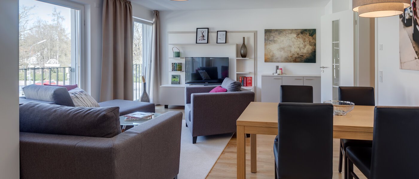 公寓 München Am Hart 04 客厅 10529