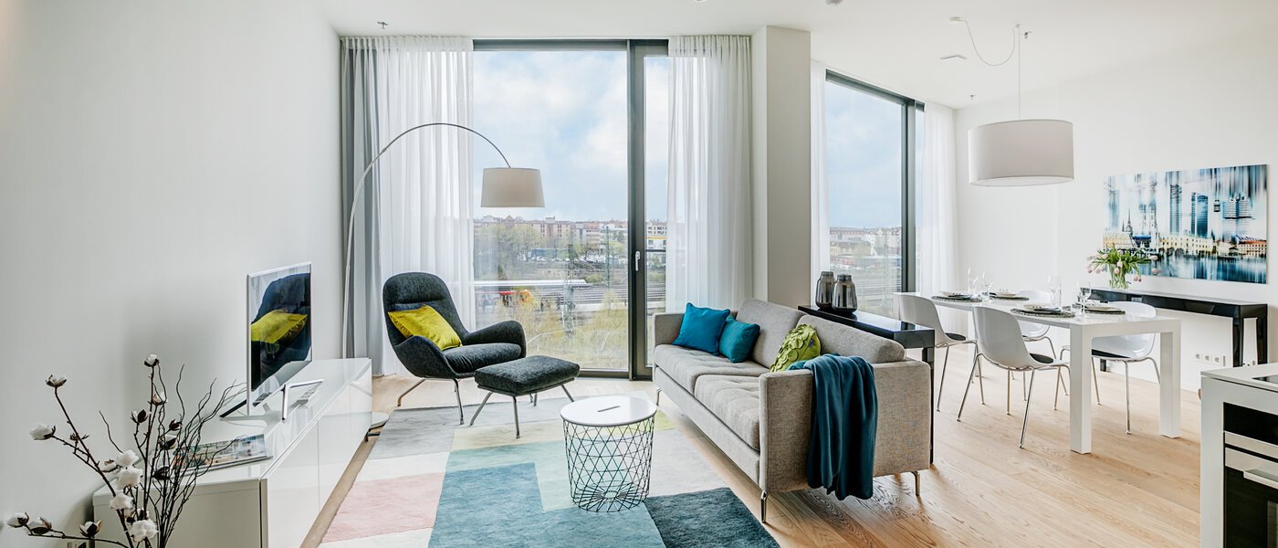 公寓 München Nymphenburg 01 客厅 10533