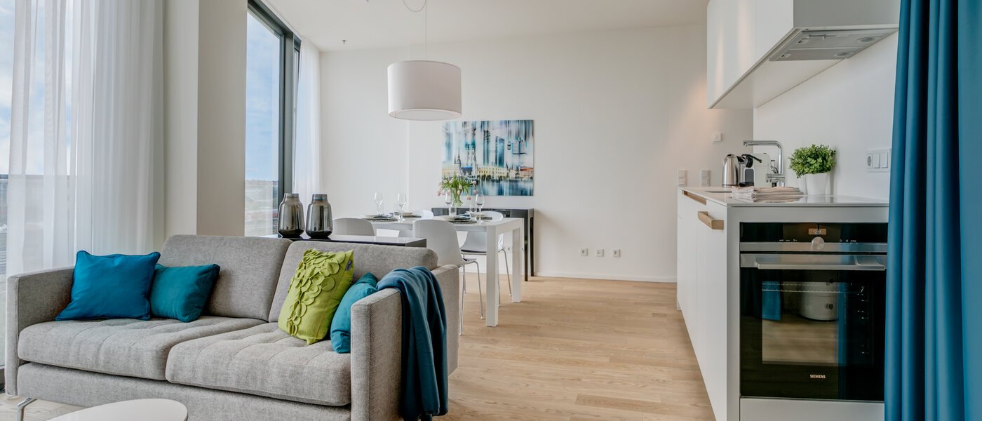公寓 München Nymphenburg 02 客厅 10533