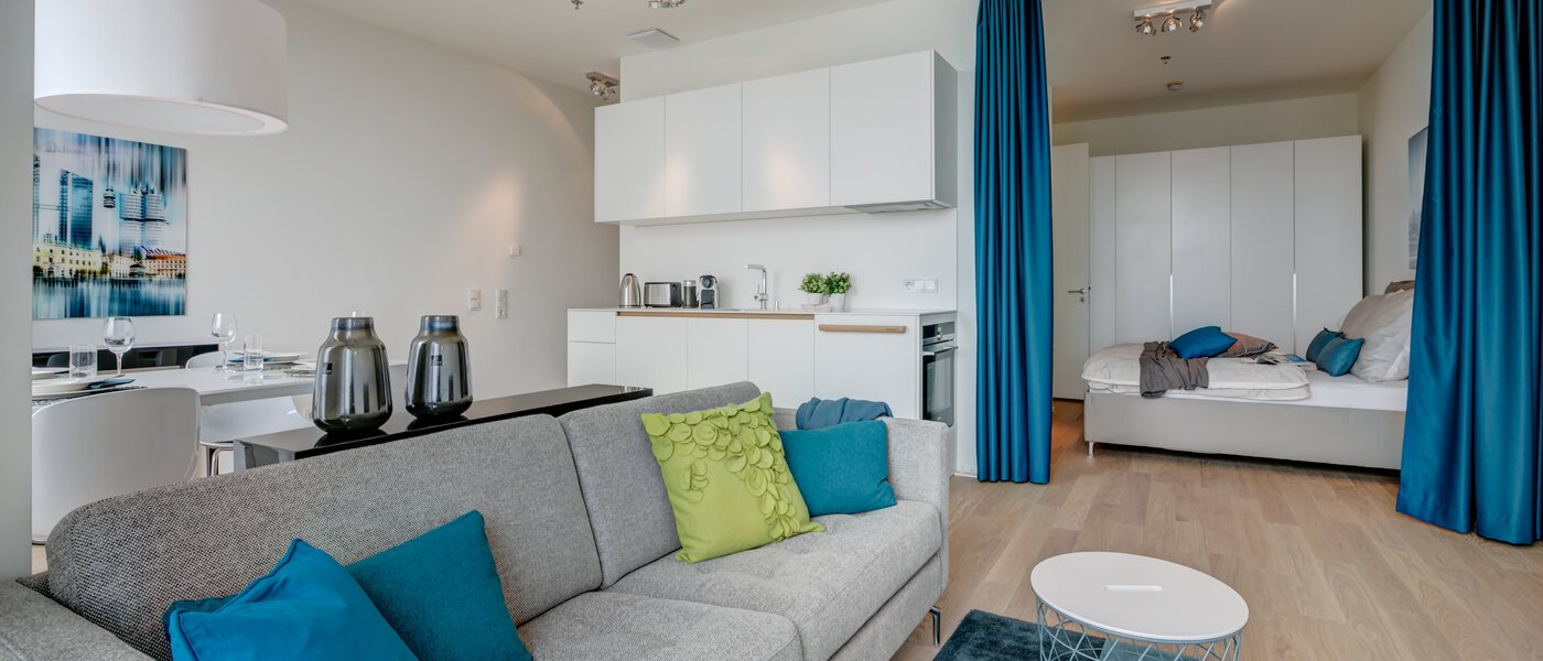 公寓 München Nymphenburg 05 客厅 10533