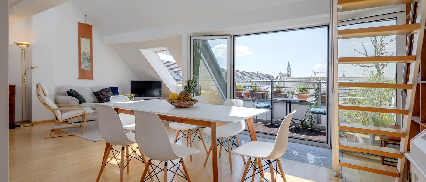 复式公寓 München Sendling 01 客厅 10582