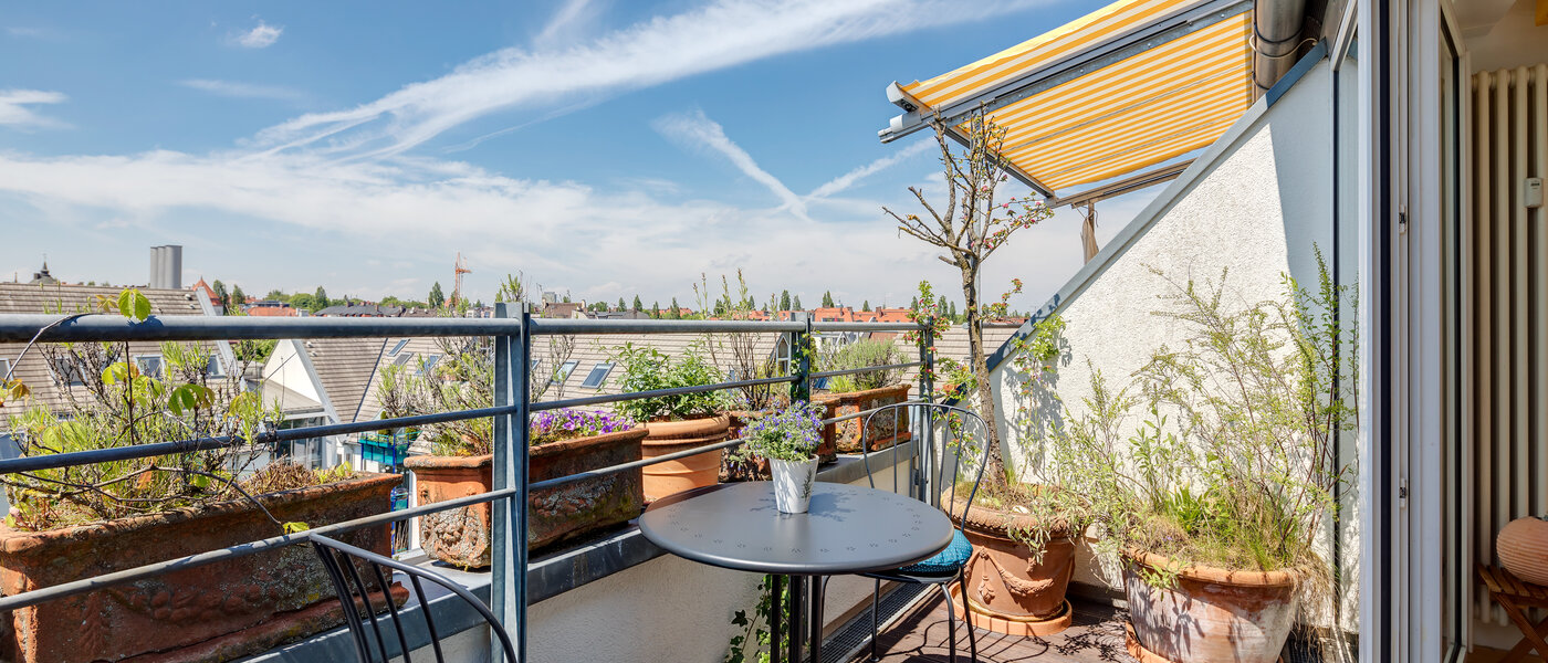 复式公寓 München Sendling 01 露台 10582