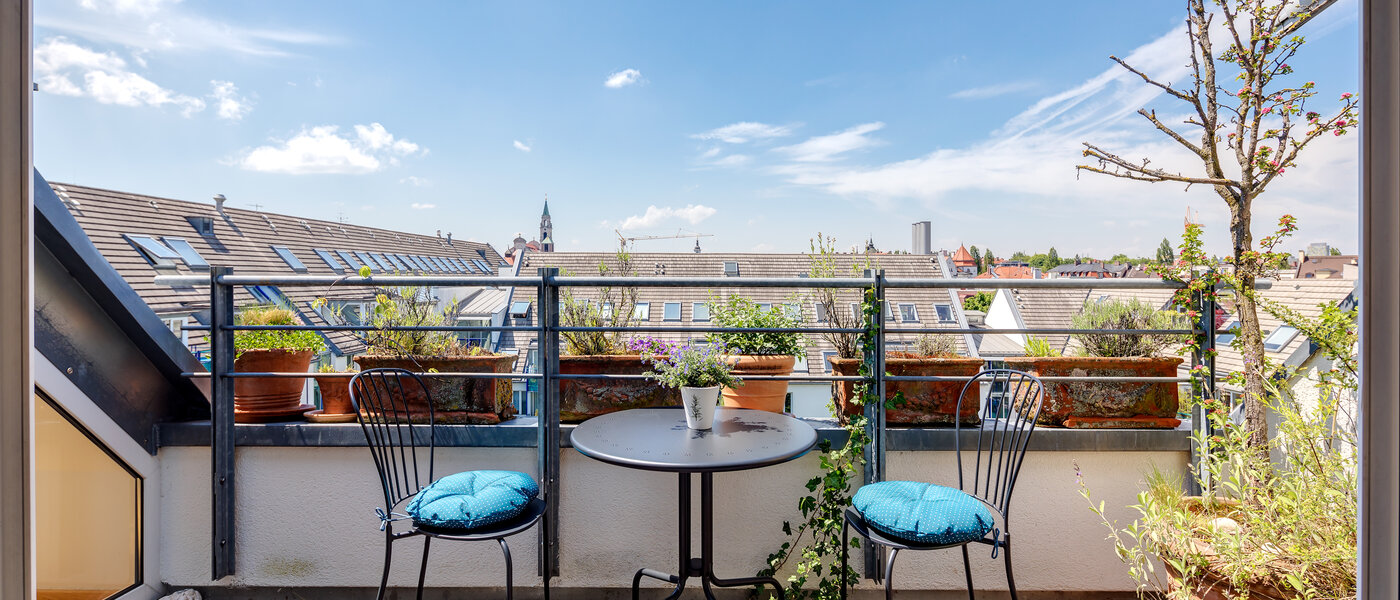 复式公寓 München Sendling 02 露台 10582