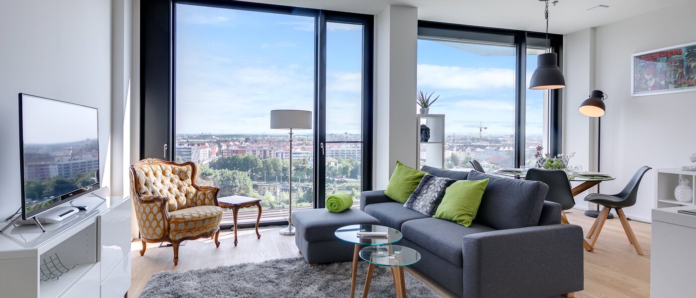 公寓 München Nymphenburg 01 客厅 10689