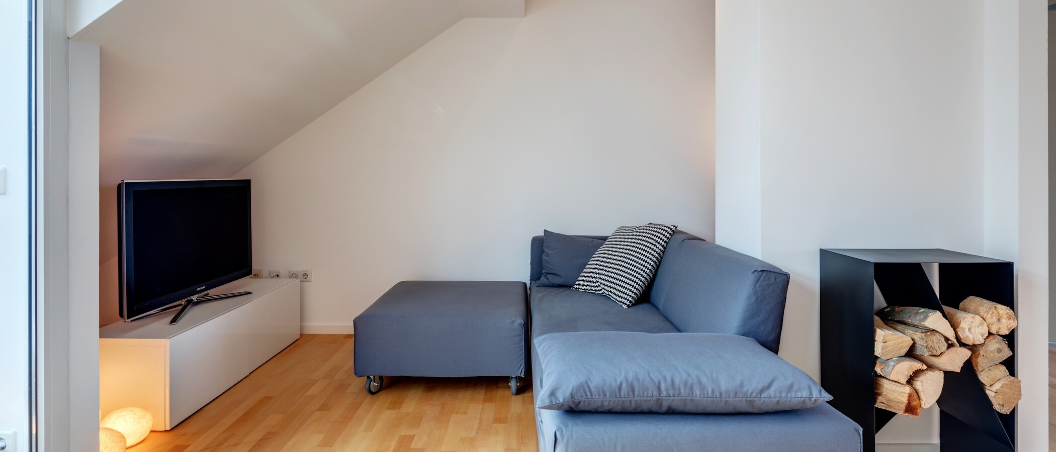 阁楼公寓 München Schwabing-Nord (zw. Belgrad- & Leopoldstraße) 02 客厅 10759