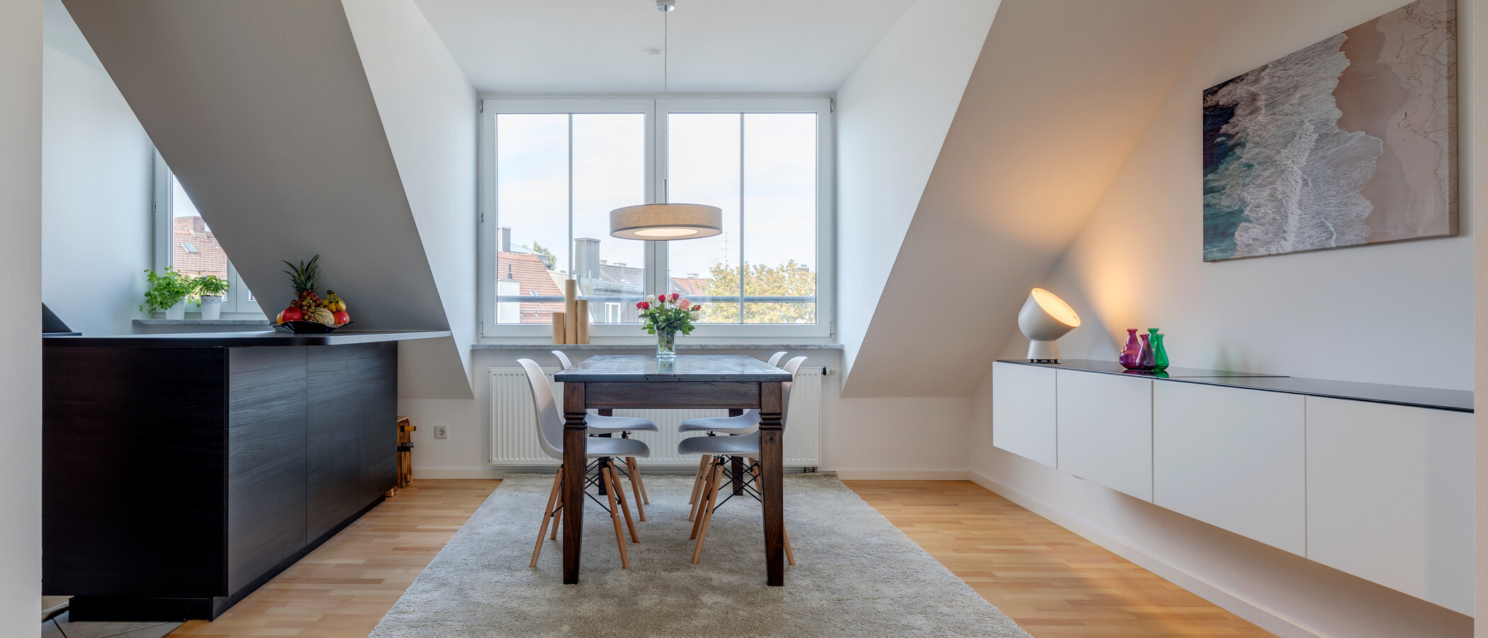 阁楼公寓 München Schwabing-Nord (zw. Belgrad- & Leopoldstraße) 06 客厅 10759