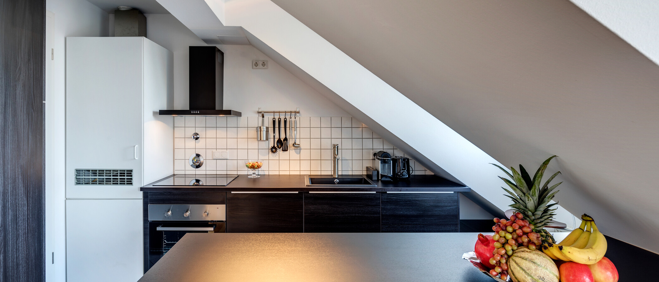 阁楼公寓 München Schwabing-Nord (zw. Belgrad- & Leopoldstraße) 01 厨房 10759