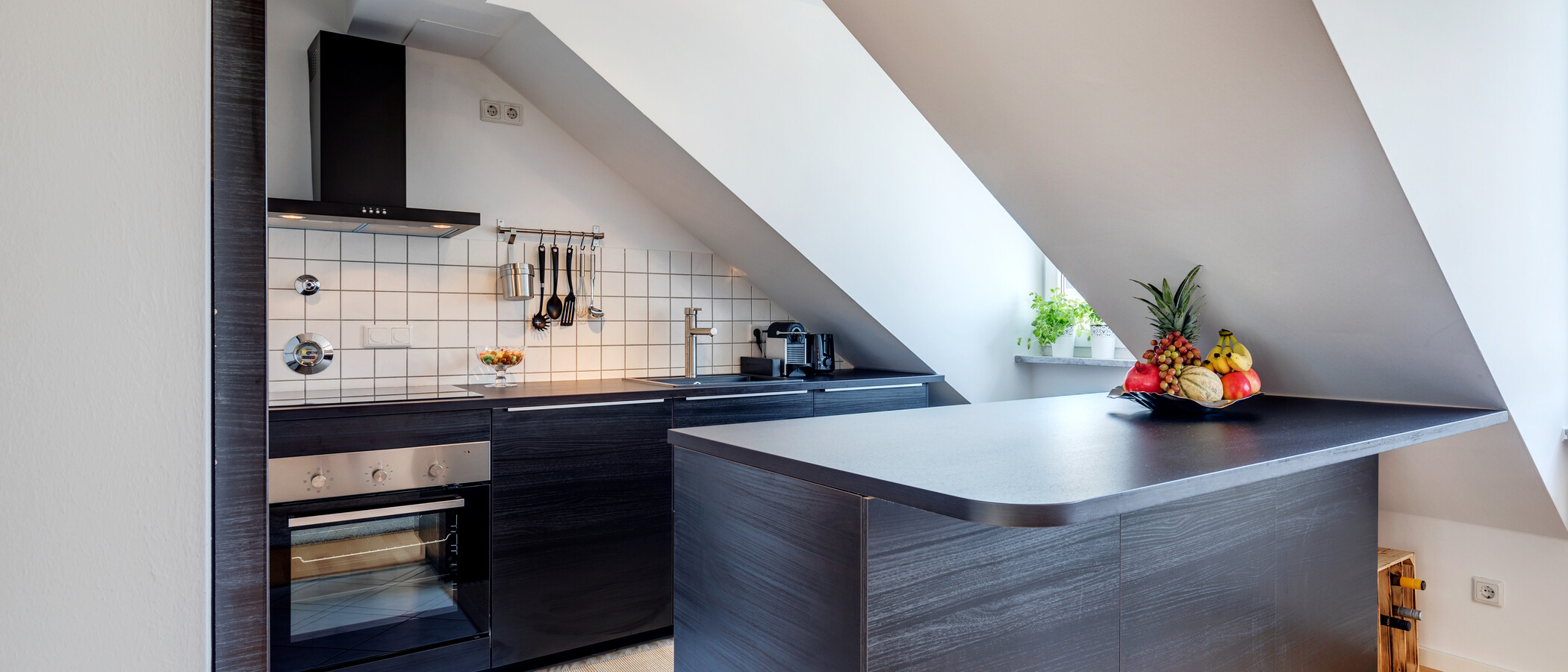 阁楼公寓 München Schwabing-Nord (zw. Belgrad- & Leopoldstraße) 02 厨房 10759