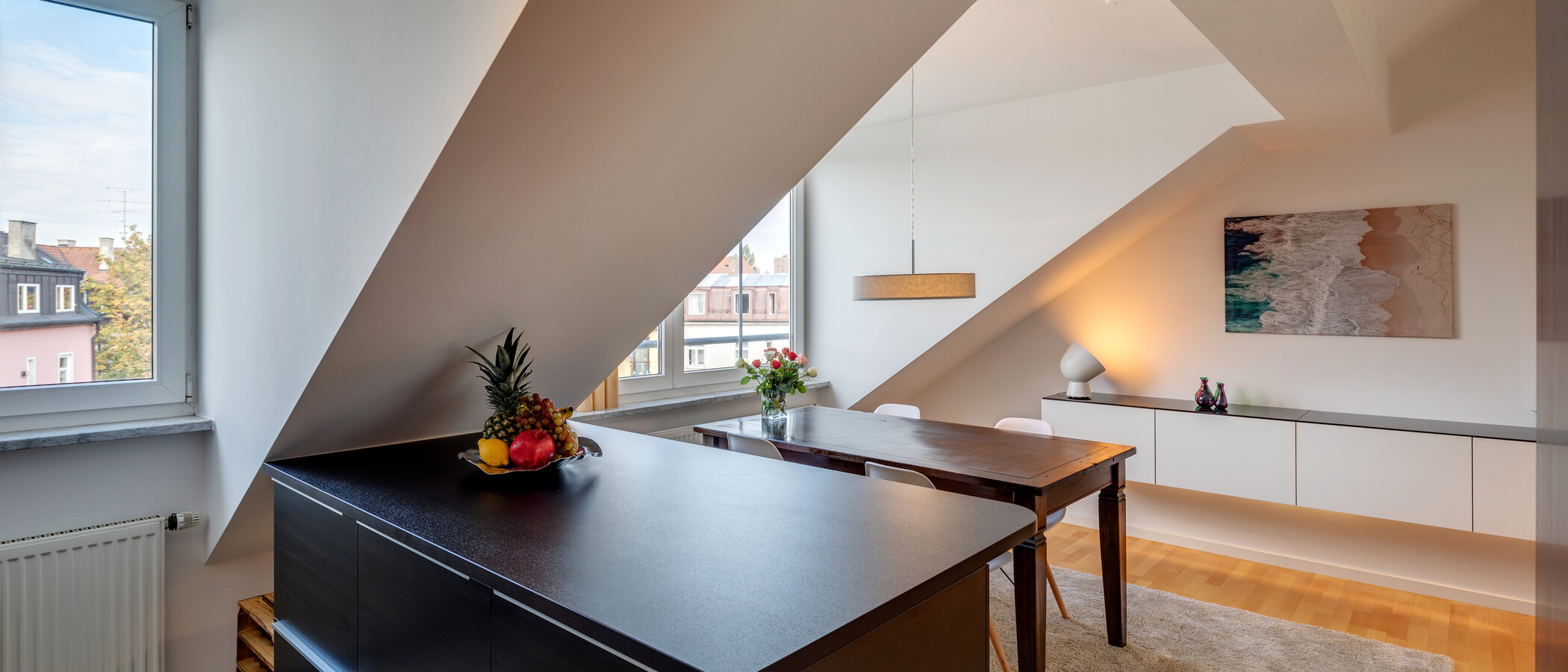 阁楼公寓 München Schwabing-Nord (zw. Belgrad- & Leopoldstraße) 04 厨房 10759