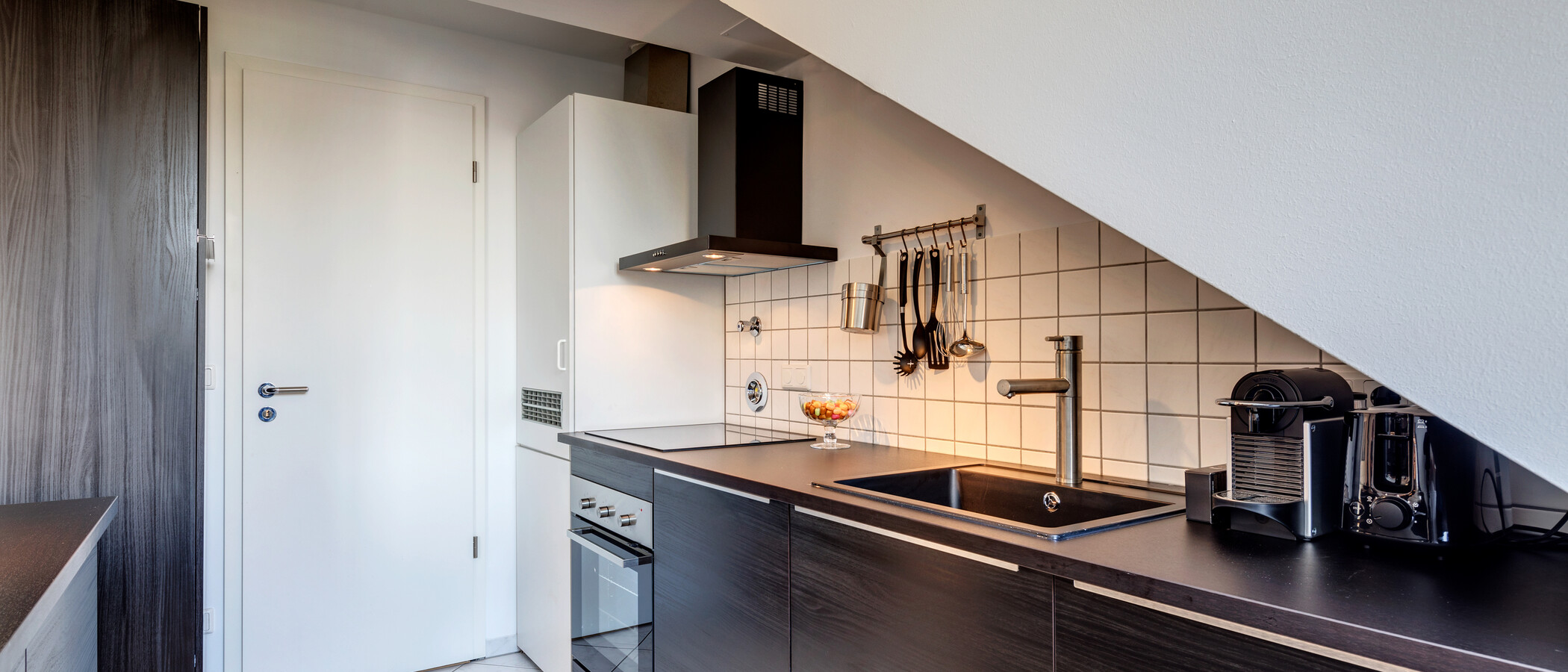 阁楼公寓 München Schwabing-Nord (zw. Belgrad- & Leopoldstraße) 05 厨房 10759