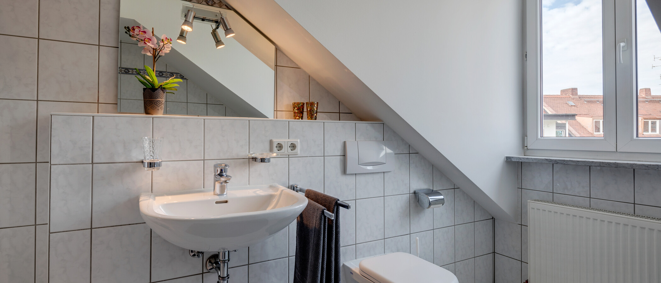 阁楼公寓 München Schwabing-Nord (zw. Belgrad- & Leopoldstraße) 02 卫生间 10759