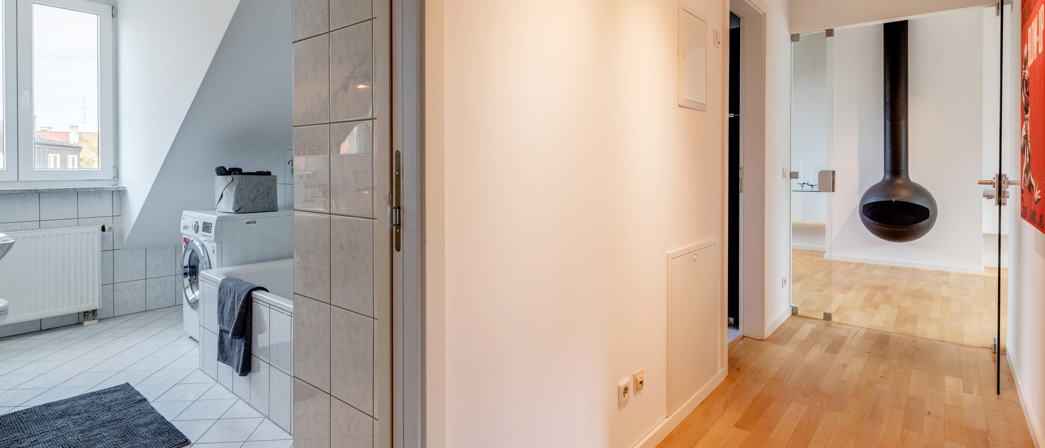 阁楼公寓 München Schwabing-Nord (zw. Belgrad- & Leopoldstraße) 01 门厅 10759