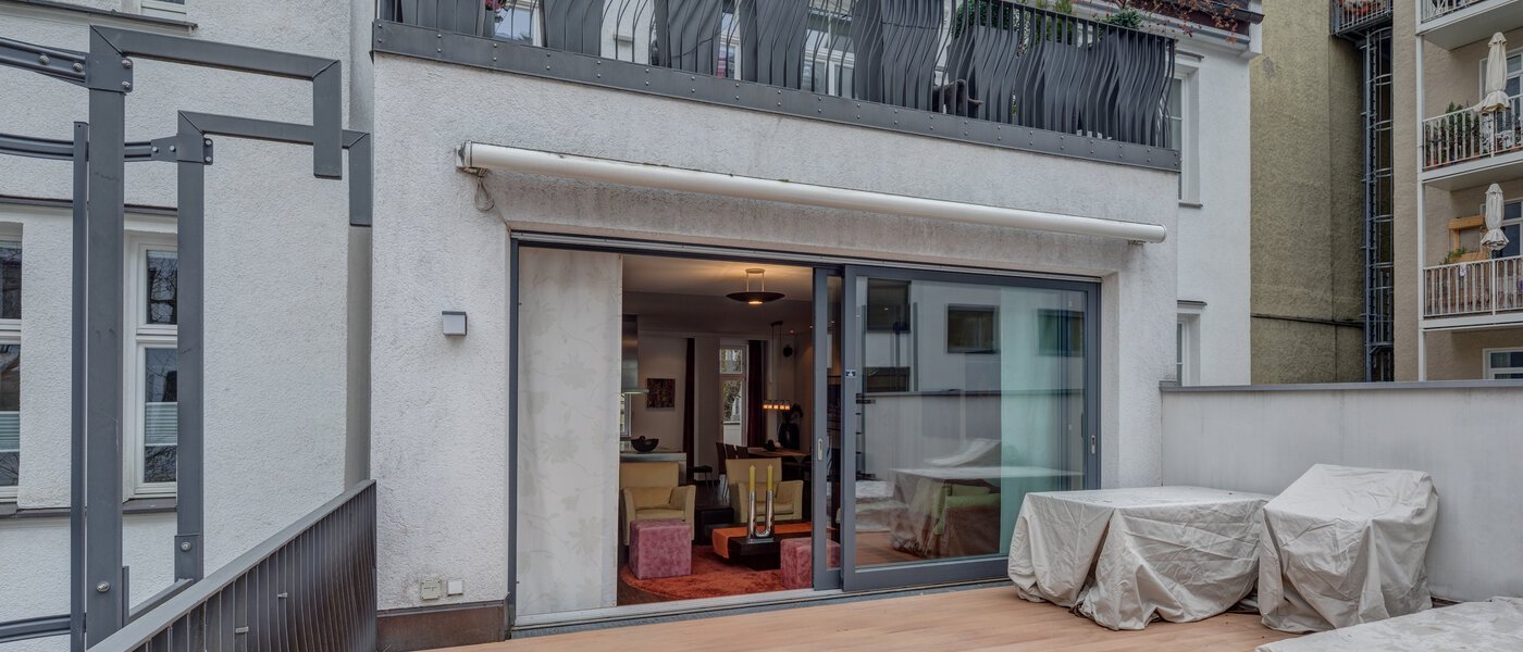 公寓 München Bogenhausen 02 露台 10830