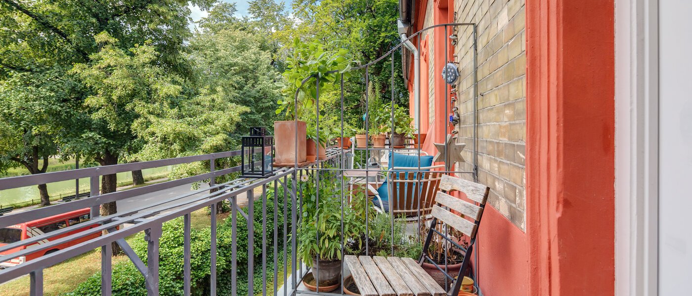 公寓 München Nymphenburg-Gern 02 阳台 10861