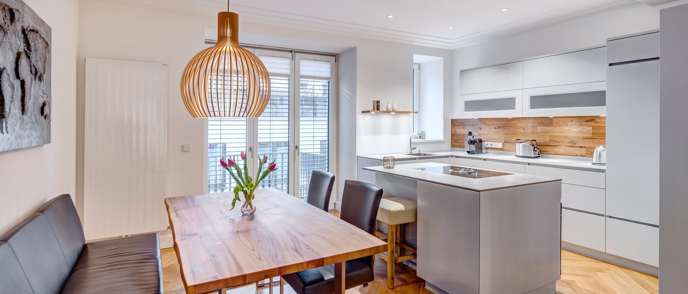 公寓 München Maxvorstadt - Rund um den Josephplatz 02 厨房 10866