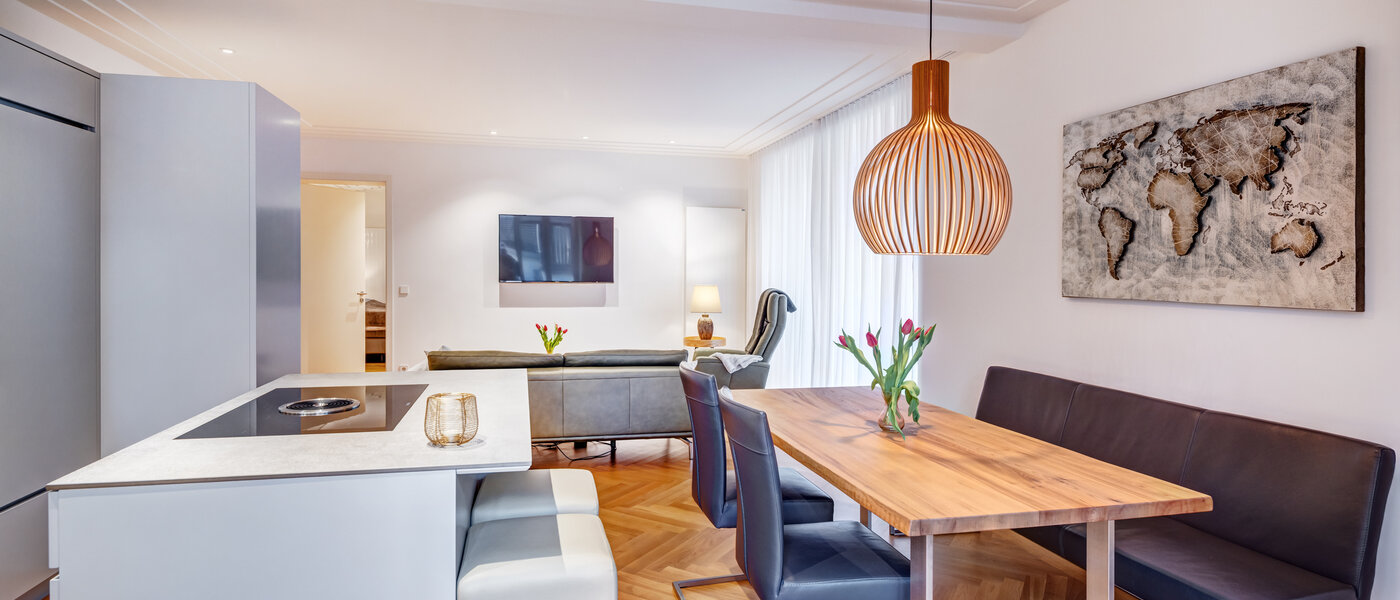 公寓 München Maxvorstadt - Rund um den Josephplatz 04 厨房 10866