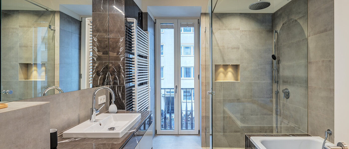 公寓 München Maxvorstadt - Rund um den Josephplatz 01 卫生间 10866