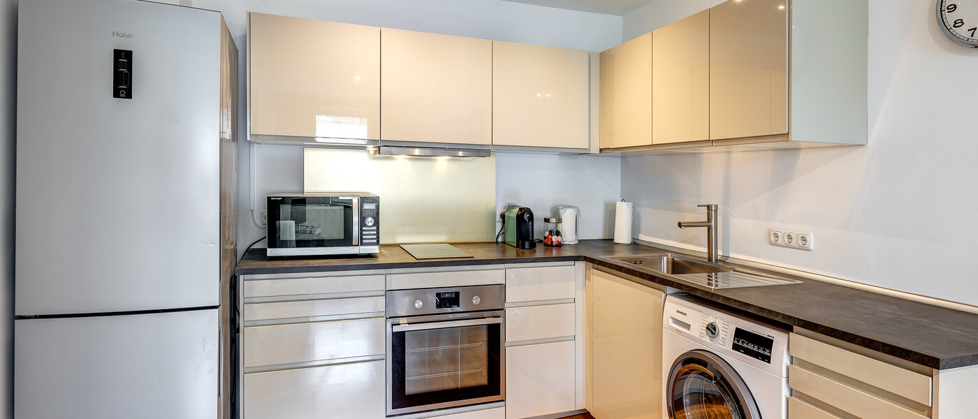 公寓 München Schwabing-West (rund um den Hohenzollernplatz) 01 厨房 10889