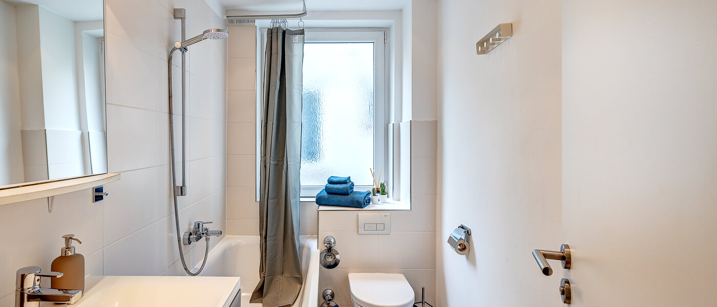 公寓 München Schwabing-West (rund um den Hohenzollernplatz) 01 卫生间 10889