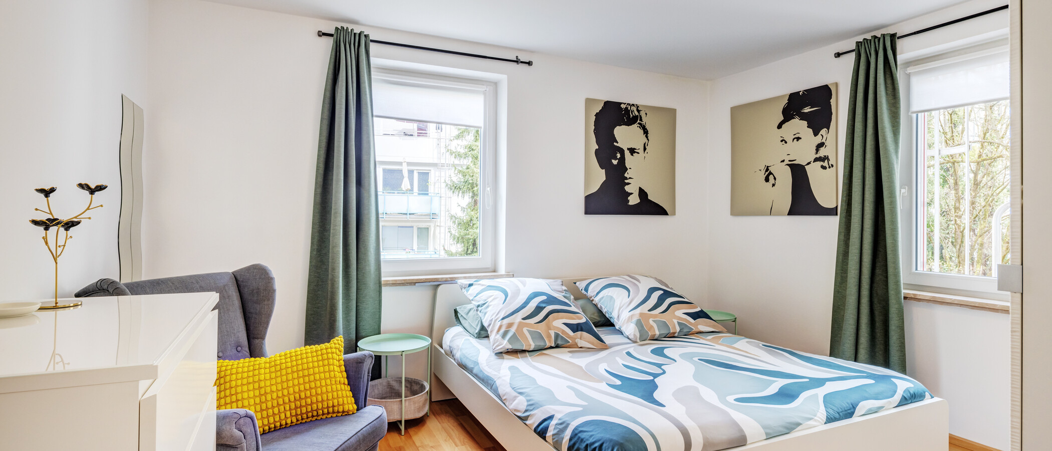 公寓 München Schwabing-West (rund um den Hohenzollernplatz) 01 卧室 10889