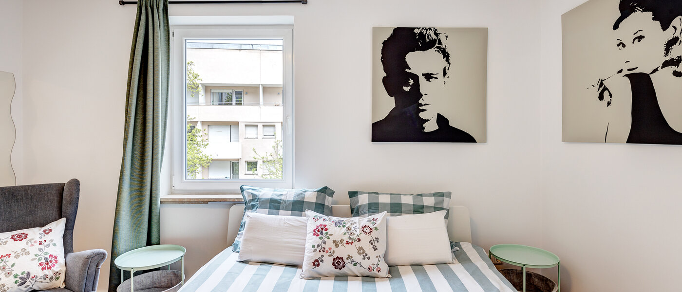 公寓 München Schwabing-West (rund um den Hohenzollernplatz) 02 卧室 10889