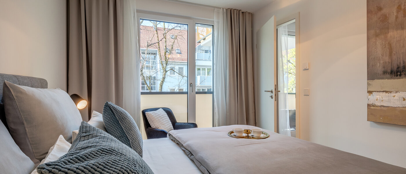 公寓 München Sendling 02 卧室 10973